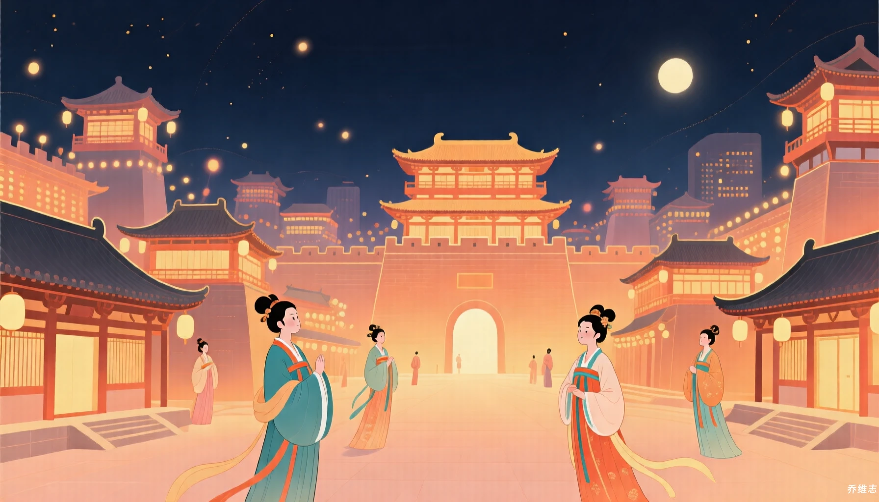 公司团建 | 襄阳唐城一日游：夜场才是正确打开方式